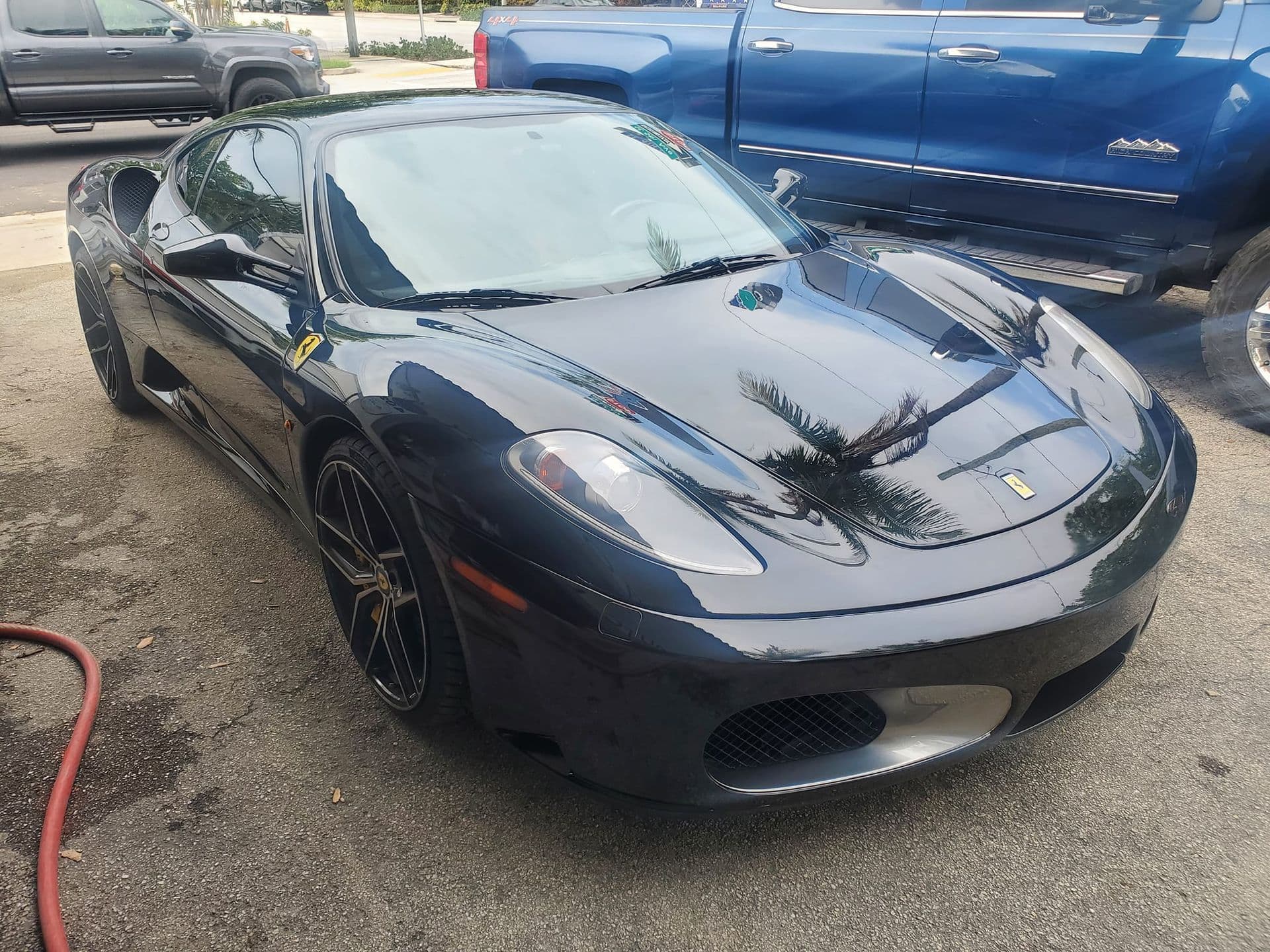 Collision repair result