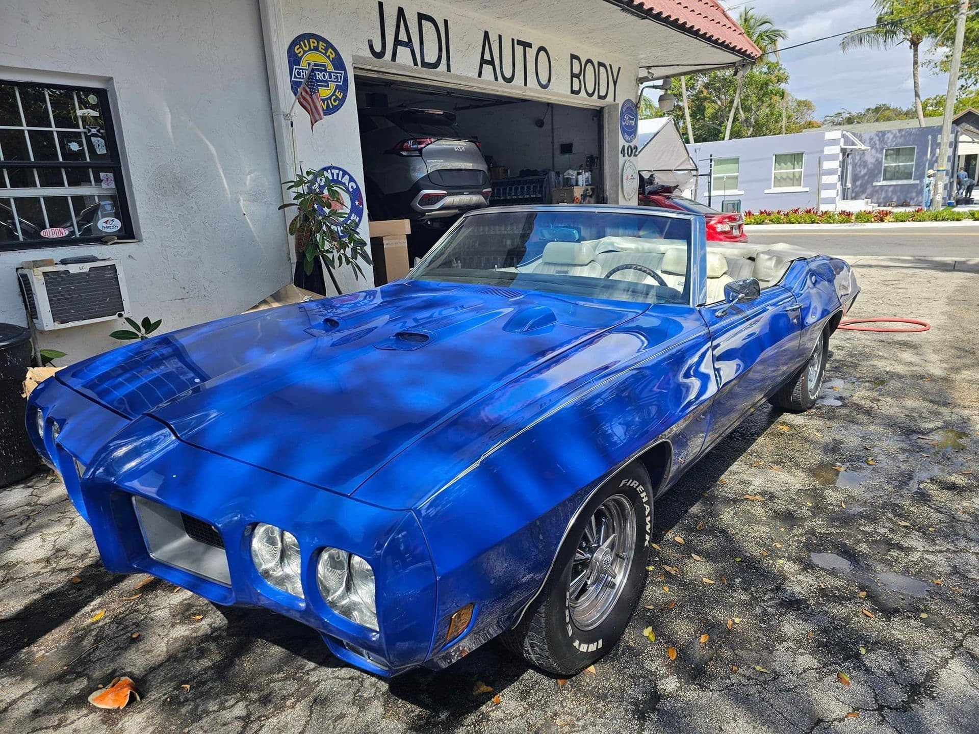 Collision repair result