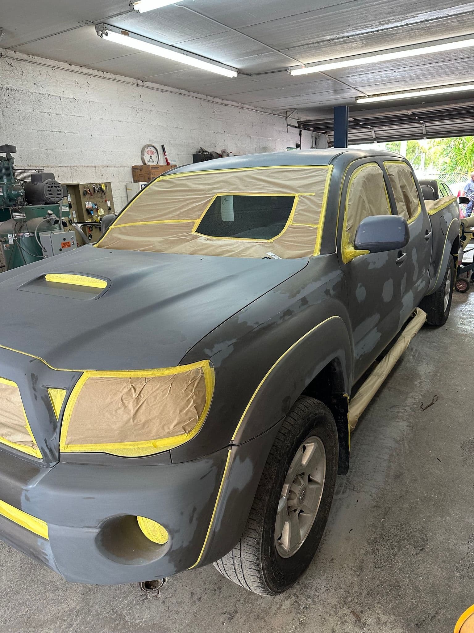 Paint finish detail