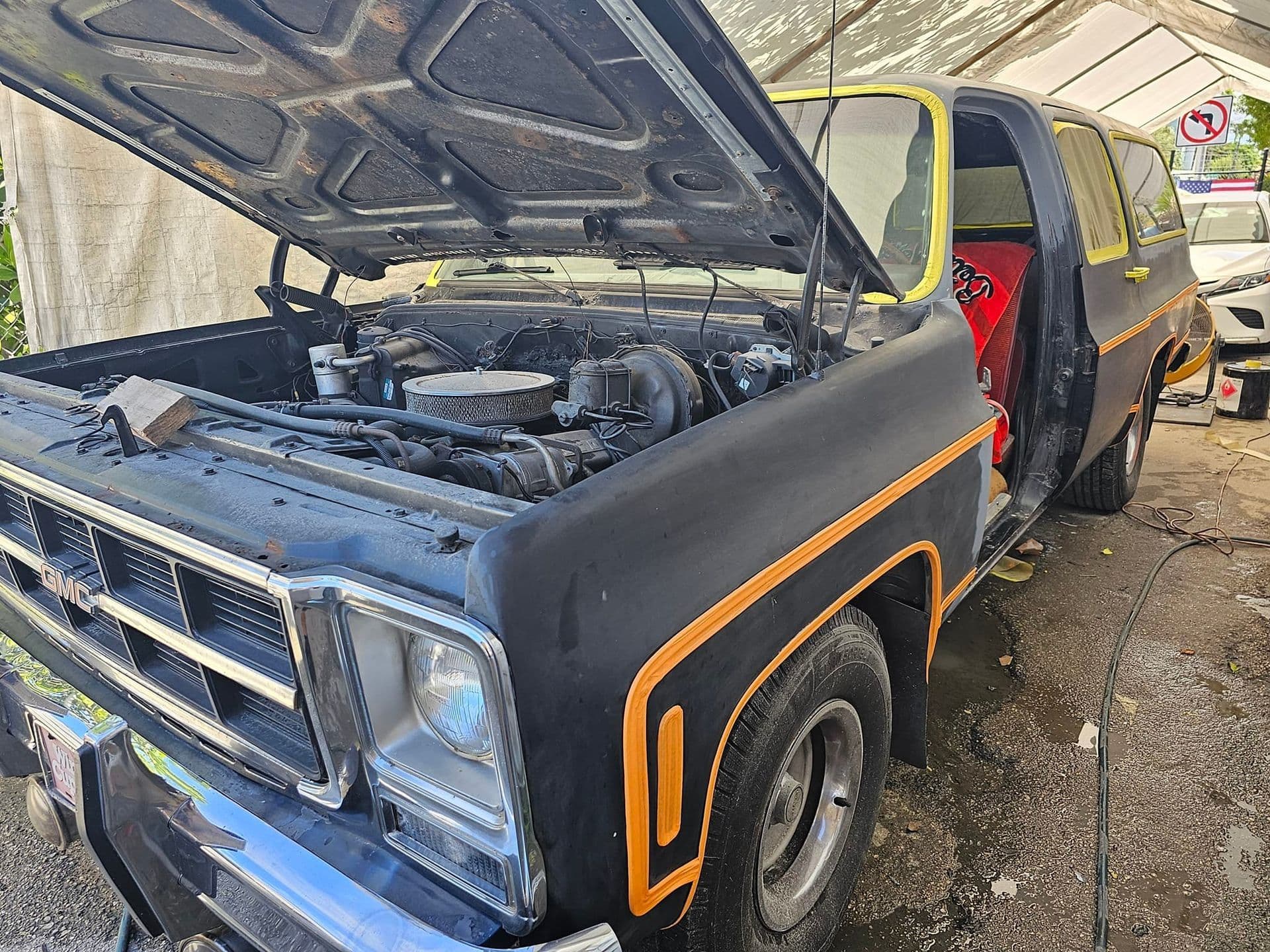 Jadi collision repair work
