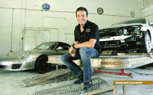 Jonathan Augusto, owner of Jadi Collision Specialists